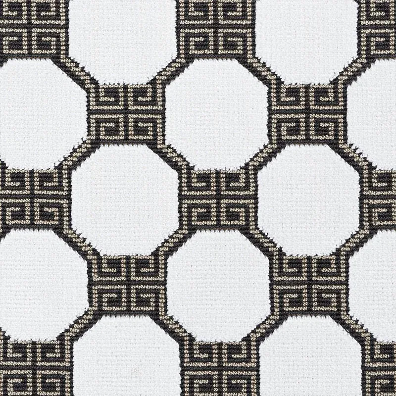 OCTAVIA VELVET fabric QUARTZ color by Schumacher
