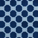OCTAVIA VELVET Fabric – SAPPHIRE | Schumacher | Wallpaper Tw OCTAVIA VELVET fabric SAPPHIRE color by Schumacher