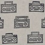 ODE HAND BLOCK Fabric – CHARCOAL | Schumacher | Wallpaper Tw ODE HAND BLOCK fabric CHARCOAL color by Schumacher