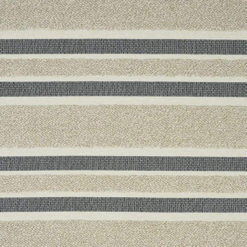 OHARA STRIPE INDOOR/OUTDOOR fabric TAUPE color by Schumacher