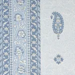 OJAI PAISLEY Fabric – CHINA BLUE | Schumacher | Wallpaper Tw OJAI PAISLEY fabric CHINA BLUE color by Schumacher