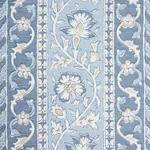 OJAI PAISLEY Fabric – CHINA BLUE | Schumacher | Wallpaper Tw OJAI PAISLEY fabric CHINA BLUE color by Schumacher