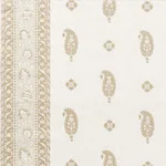 OJAI PAISLEY fabric NEUTRAL color by Schumacher