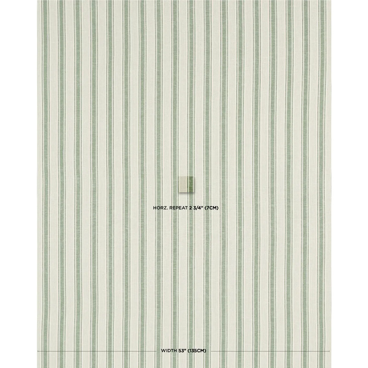OJAI STRIPE Fabric – LEAF GREEN | Schumacher | Wallpaper Twi OJAI STRIPE fabric LEAF GREEN color by Schumacher