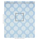 OLANA LINEN EMBROIDERY Fabric – SKY | Schumacher | Wallpaper OLANA LINEN EMBROIDERY fabric SKY color by Schumacher