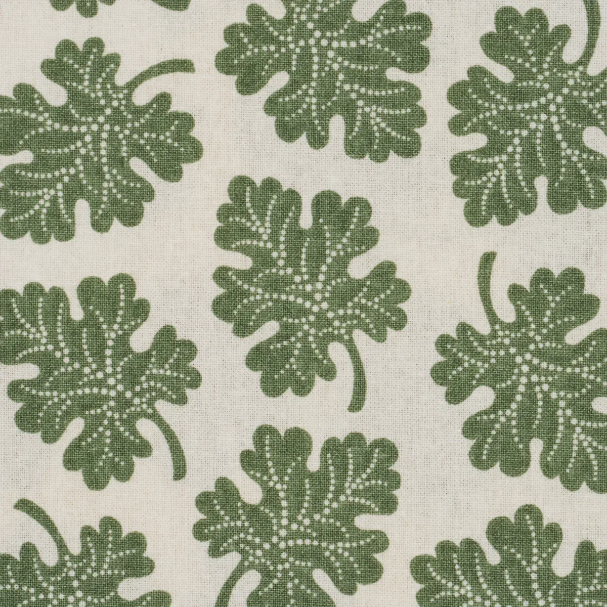 OLIVE fabric GREEN color by Schumacher