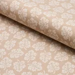 OLIVE fabric NEUTRAL color by Schumacher