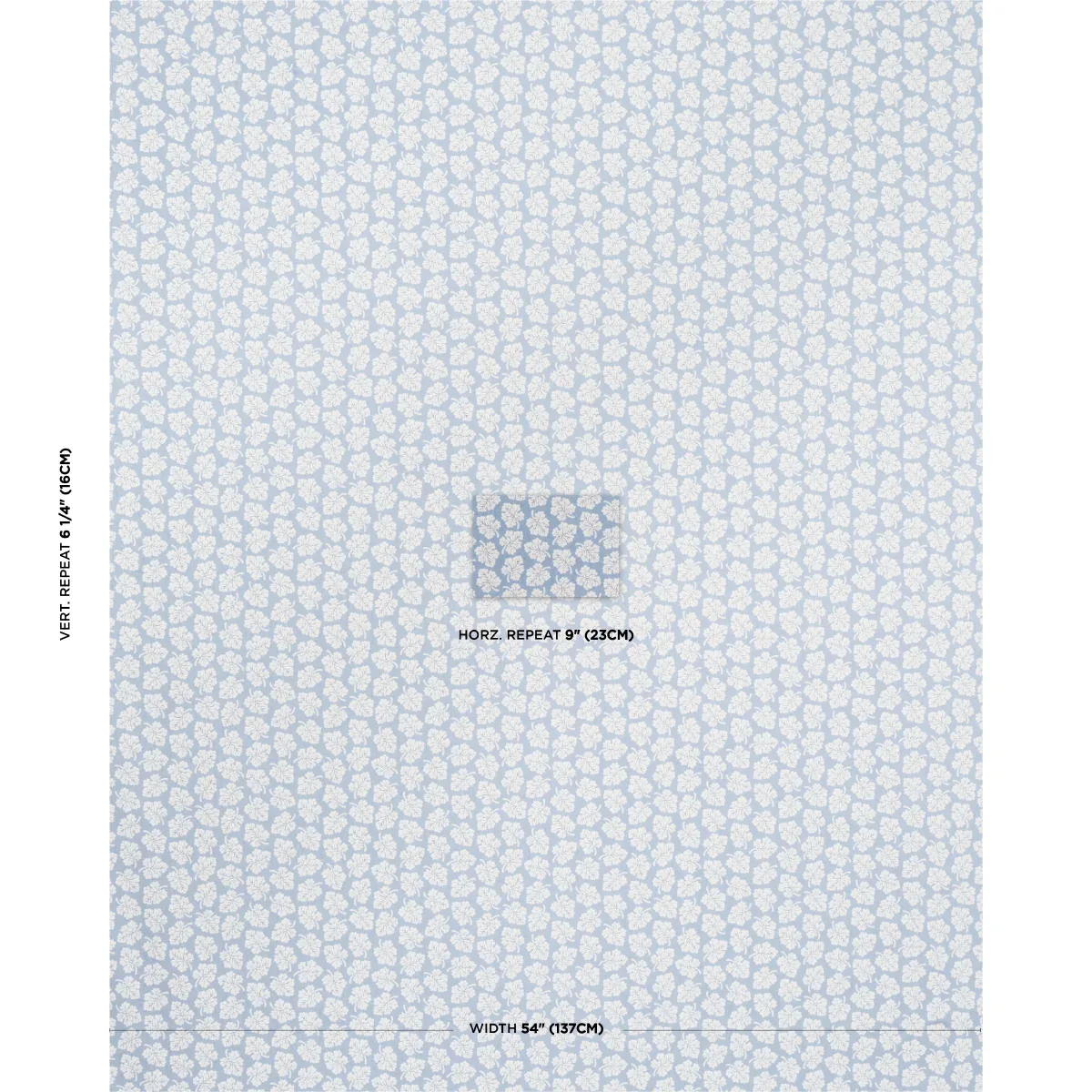 OLIVE fabric SKY color by Schumacher