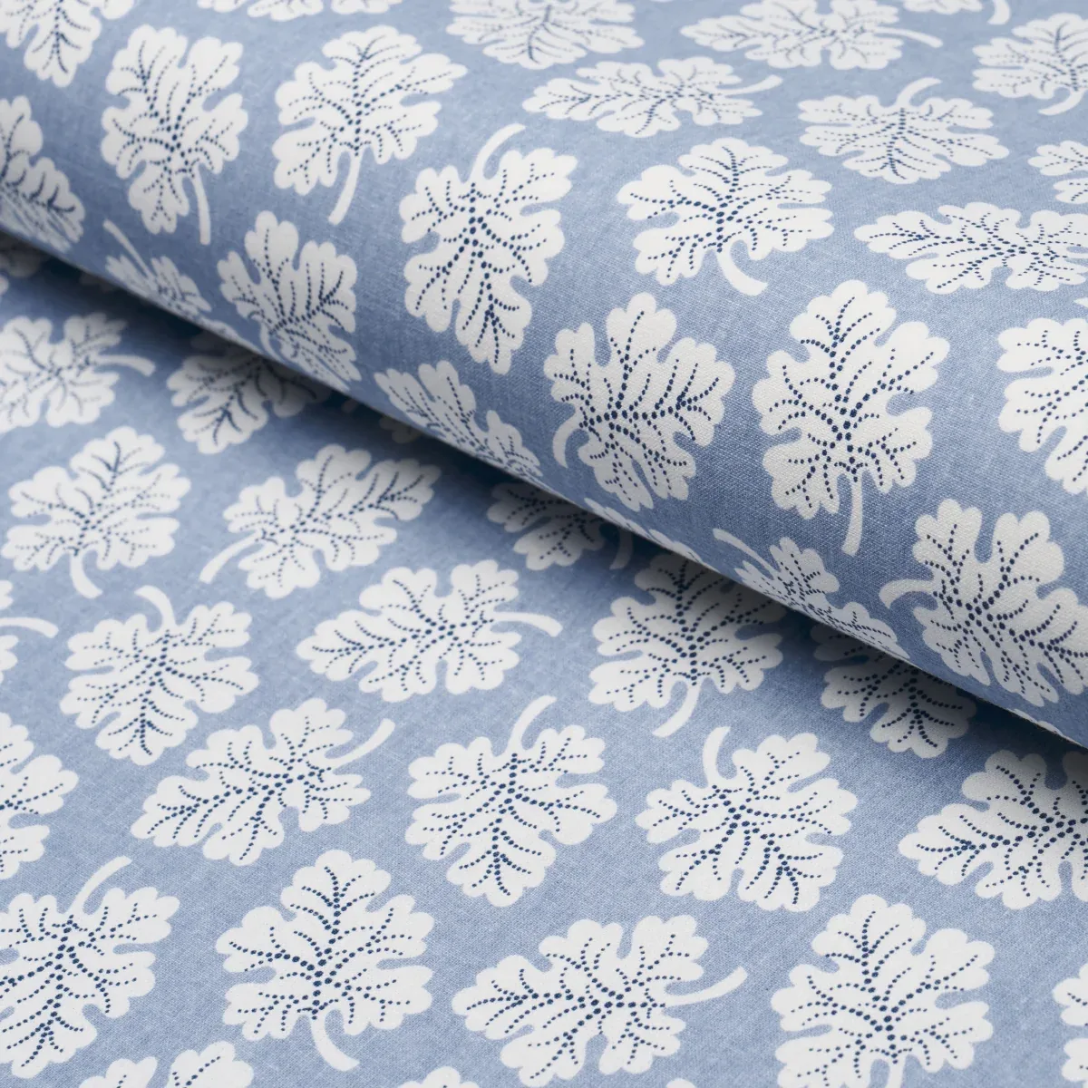 OLIVE fabric SKY color by Schumacher