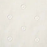 Olivia Sheer Embroidery Fabric – EGGSHELL | Schumacher | Wal Olivia Sheer Embroidery fabric EGGSHELL color by Schumacher