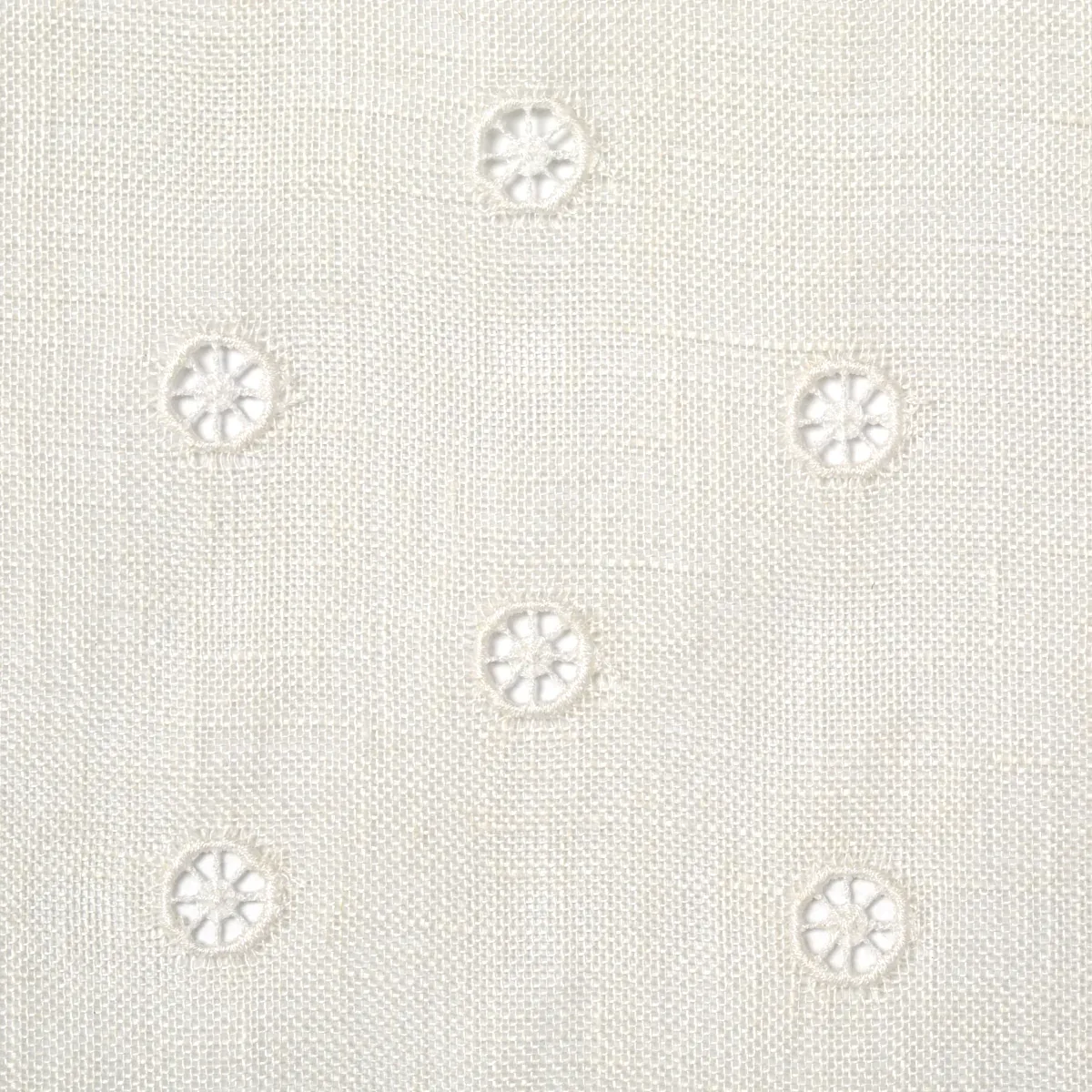 Olivia Sheer Embroidery Fabric – EGGSHELL | Schumacher | Wal Olivia Sheer Embroidery fabric EGGSHELL color by Schumacher
