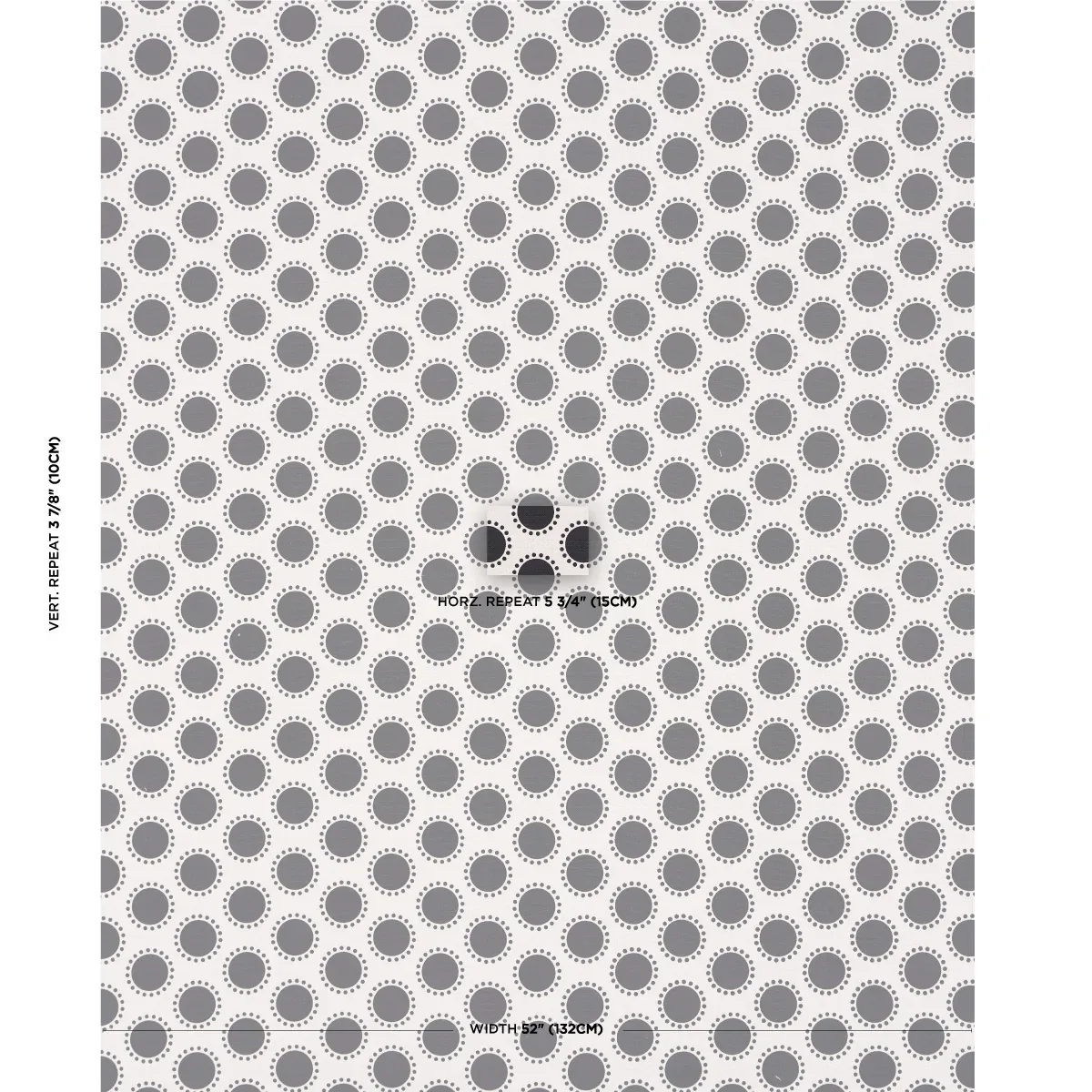 OOMPA fabric BLACK color by Schumacher