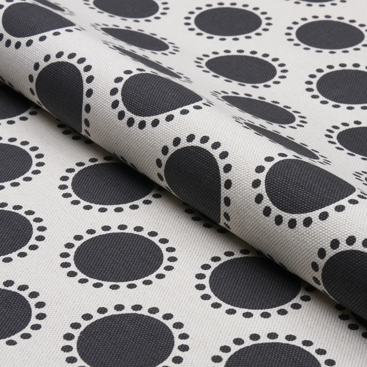 OOMPA fabric BLACK color by Schumacher