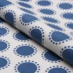 OOMPA Fabric – NAVY | Schumacher | Wallpaper Twins OOMPA fabric NAVY color by Schumacher