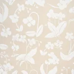 ORCHIDS HAVE DREAMS fabric LIGHT NEUTRAL color by Schumacher