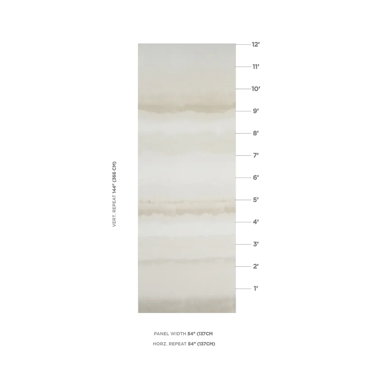 ORISSA PANEL Fabric – ALABASTER | Schumacher | Wallpaper Twi ORISSA PANEL fabric ALABASTER color by Schumacher