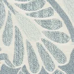 ORLEY JAQUARD fabric BLUE ON LIGHT BLUE color by Schumacher