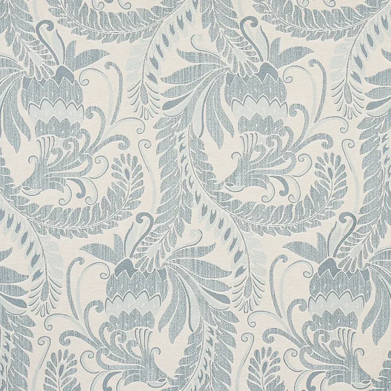 80641 | ORLEY JAQUARD – BLUE ON LIGHT BLUE