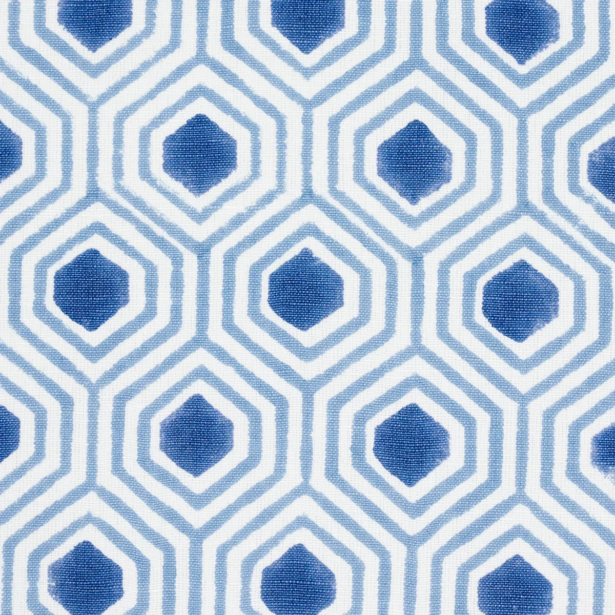 OTIS HAND PRINT Fabric – BLUE | Schumacher | Wallpaper Twins OTIS HAND PRINT fabric BLUE color by Schumacher