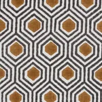 OTIS HAND PRINT Fabric – DARK NEUTRAL | Schumacher | Wallpap OTIS HAND PRINT fabric DARK NEUTRAL color by Schumacher