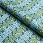 OTTILIE STRIPE Fabric – GREEN | Schumacher | Wallpaper Twins OTTILIE STRIPE fabric GREEN color by Schumacher