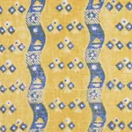 OTTILIE STRIPE Fabric – YELLOW | Schumacher | Wallpaper Twin OTTILIE STRIPE fabric YELLOW color by Schumacher