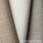 OUTDOOR HEAVYWEIGHT TWILL fabric WHITE color by Schumacher