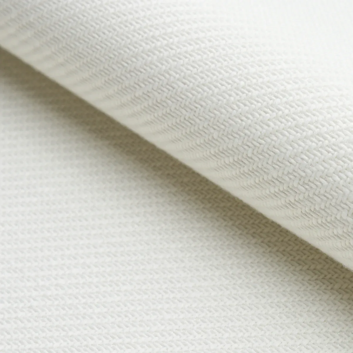 OUTDOOR HEAVYWEIGHT TWILL fabric WHITE color by Schumacher