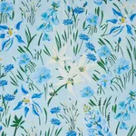 OZ FLORAL fabric SKY color by Schumacher