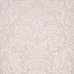 PADOVA DAMASK NATURAL Fabric – IVORY | Schumacher | Wallpape PADOVA DAMASK NATURAL fabric IVORY color by Schumacher