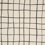 PAINTERLY WINDOWPANE Fabric – BLACK | Schumacher | Wallpaper PAINTERLY WINDOWPANE fabric BLACK color by Schumacher