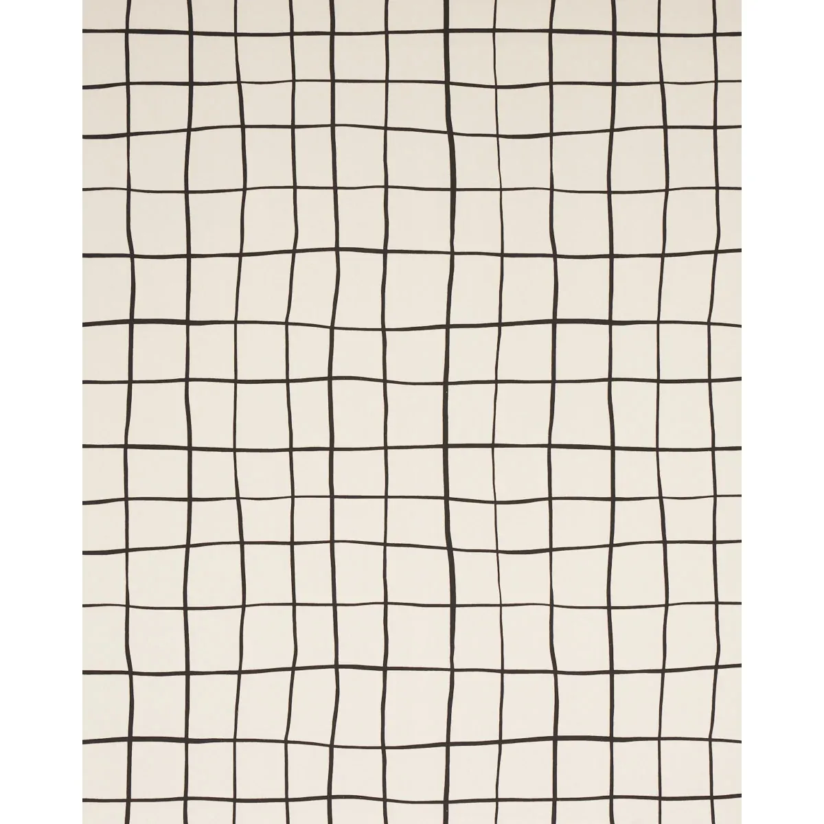 PAINTERLY WINDOWPANE Fabric – BLACK | Schumacher | Wallpaper PAINTERLY WINDOWPANE fabric BLACK color by Schumacher