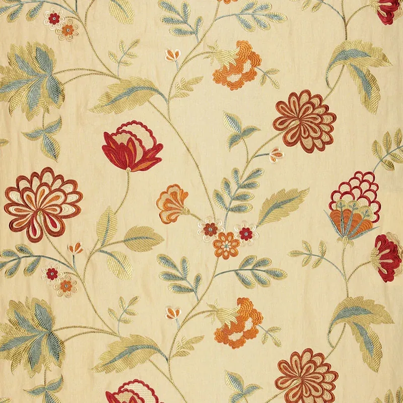 64842 | Palampore Embroidery – BISCUIT