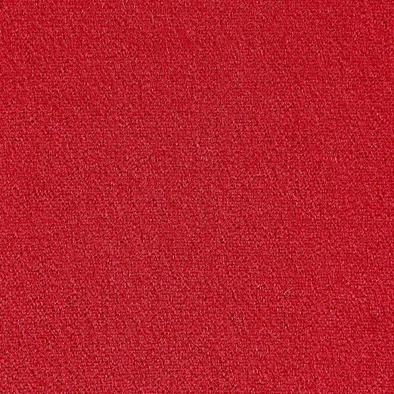 PALERMO MOHAIR VELVET fabric CERISE color by Schumacher