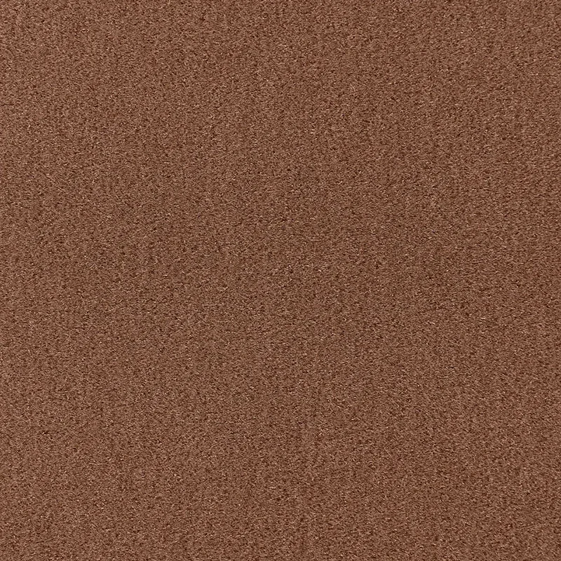 PALERMO MOHAIR VELVET fabric MILK CHOCOLATE color by Schumacher