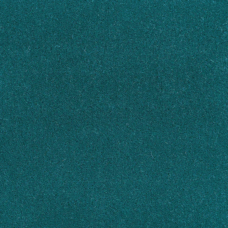 PALERMO MOHAIR VELVET fabric TURQUOISE color by Schumacher