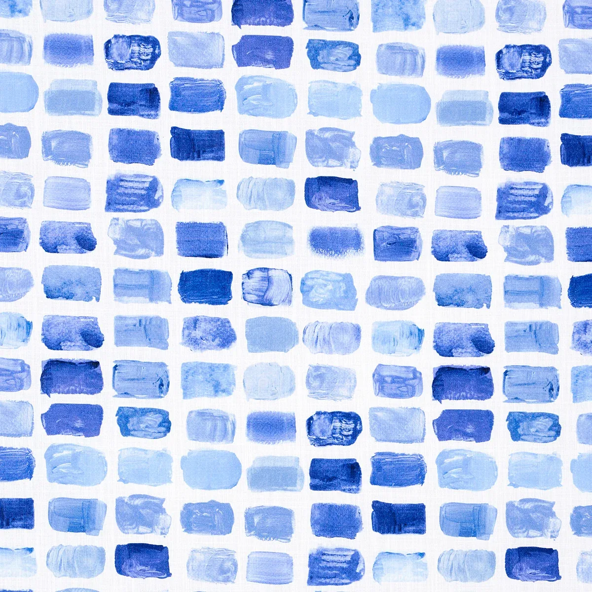 PALETTE INDOOR/OUTDOOR fabric LAPIS color by Schumacher