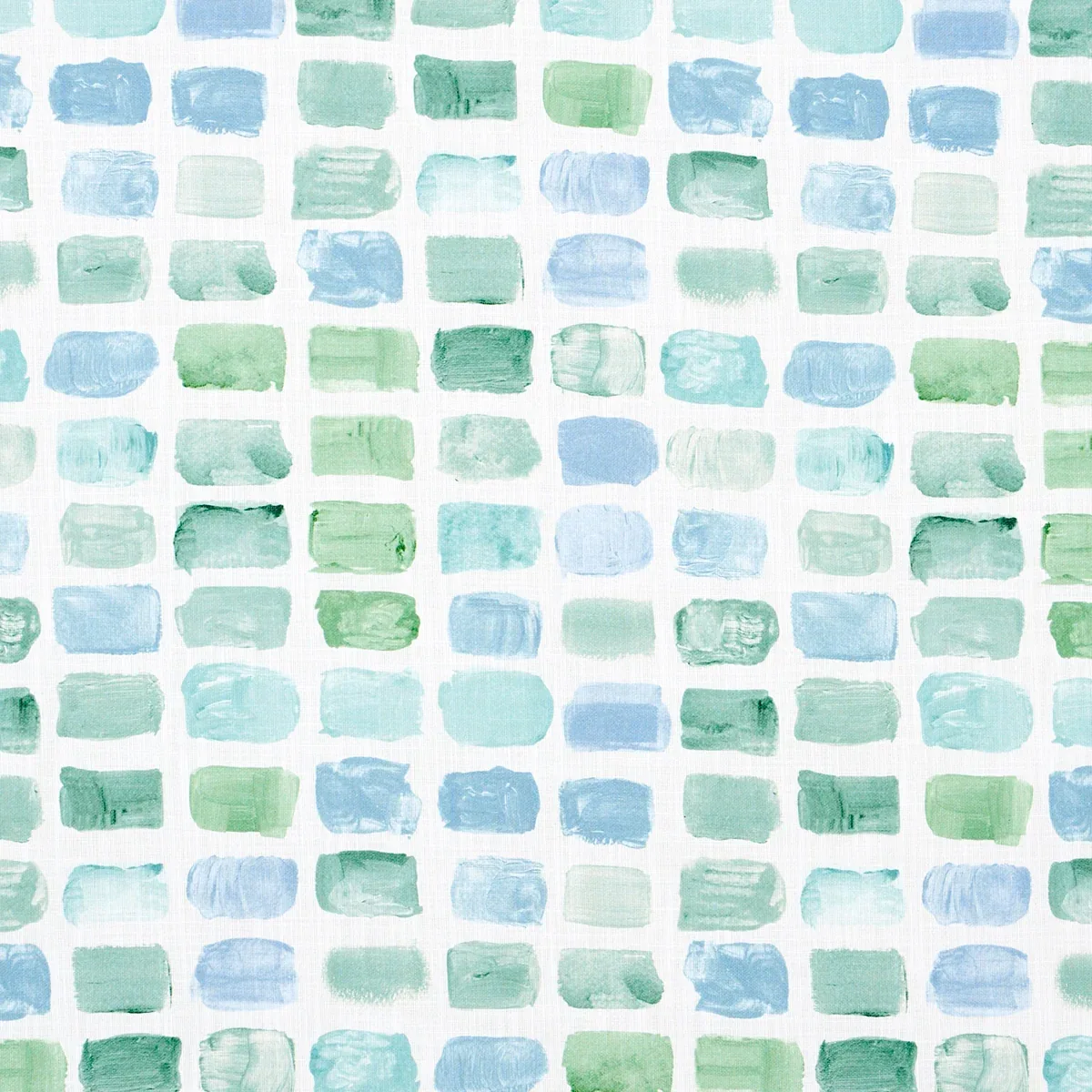 PALETTE INDOOR/OUTDOOR fabric SEAGLASS color by Schumacher