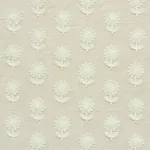 Paley Embroidery fabric NATURAL color by Schumacher