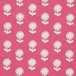 Paley Embroidery fabric PINK color by Schumacher
