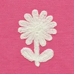 Paley Embroidery fabric PINK color by Schumacher