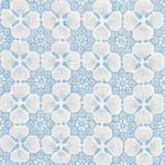 PALISADES FLORET Fabric – CHINA BLUE | Schumacher | Wallpape PALISADES FLORET fabric CHINA BLUE color by Schumacher