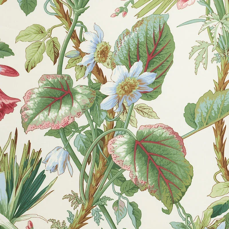 PALMETTO GARDEN fabric TROPIC color by Schumacher
