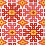 PALMETTO PRINT fabric TROPICAL color by Schumacher