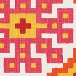 PALMETTO PRINT fabric TROPICAL color by Schumacher