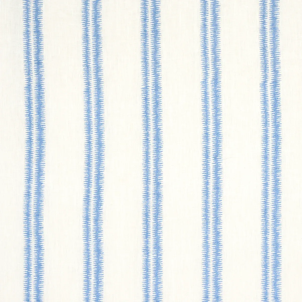 PALOMA EMBROIDERY fabric CHAMBRAY color by Schumacher