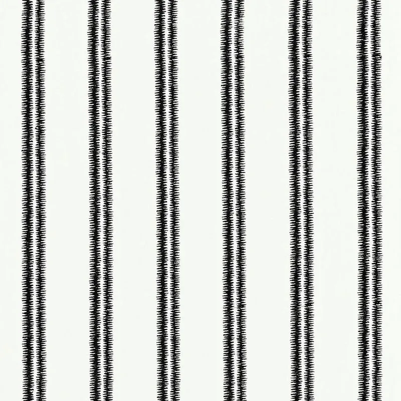 PALOMA EMBROIDERY fabric EBONY color by Schumacher