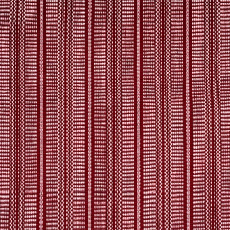 PANAN HAND WOVEN STRIPE fabric CLARET color by Schumacher