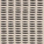 PARABLE HAND BLOCK fabric CHARCOAL color by Schumacher