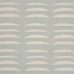 PARABLE HAND BLOCK fabric ICE color by Schumacher
